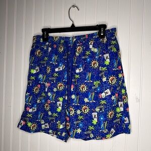 Buc-ee’s Tropical Swim Shorts Size Large